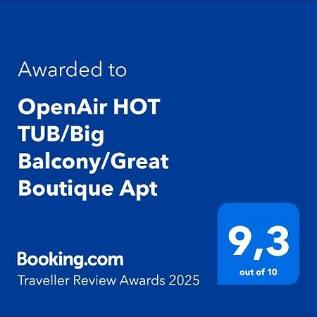 Openair Hot Tub/Big Balcony/Great Boutique Apt Athena Bagian luar foto