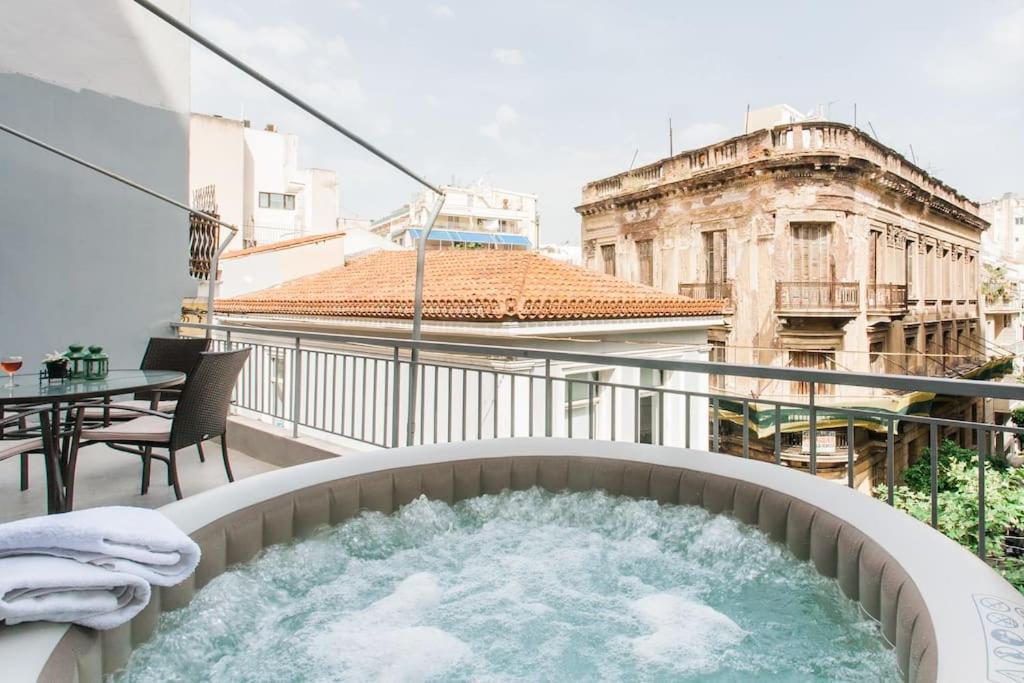 Openair Hot Tub/Big Balcony/Great Boutique Apt Athena Bagian luar foto