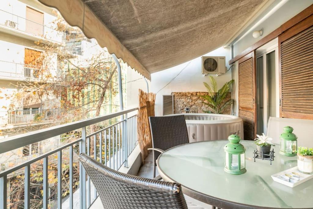 Openair Hot Tub/Big Balcony/Great Boutique Apt Athena Bagian luar foto